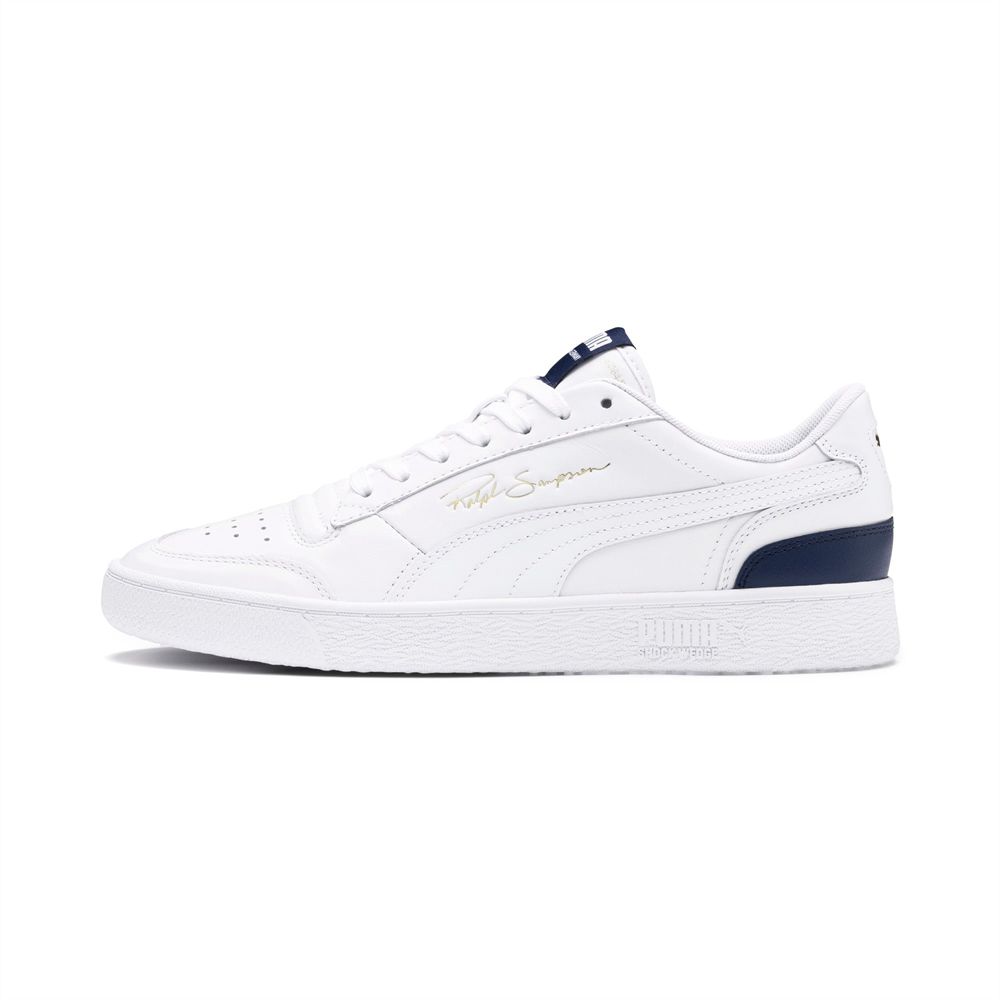 Puma Ralph Sampson Lo Férfi Kosárlabda Cipő - Sötétkék ( Hungary - QTOLY3492 )